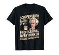 Schopenhauer Professional T-Shirt - Casual Everyday Wear for Adults - T-Shirt, Sweatshirt, Hoodie