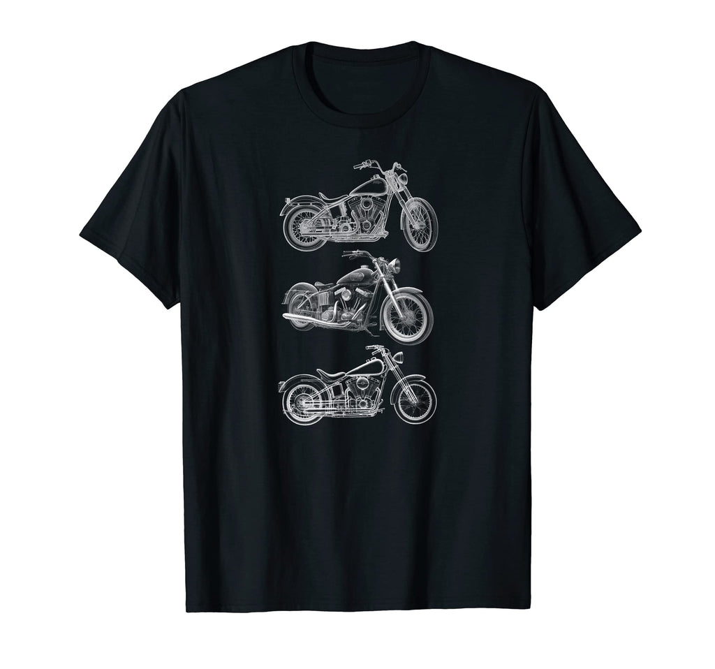 Motorcycle Rider Bike T-Shirt - Casual Everyday Wear for Adults - T-Shirt, Sweatshirt, Hoodie