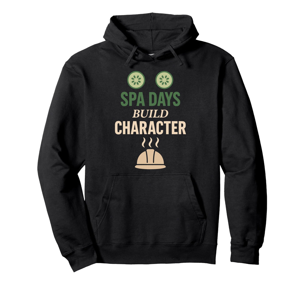 Self Care Dad Spa Day Mens Wellness Hoodie - Fun Novelty Design for Adults - T-Shirt, Sweatshirt, Hoodie