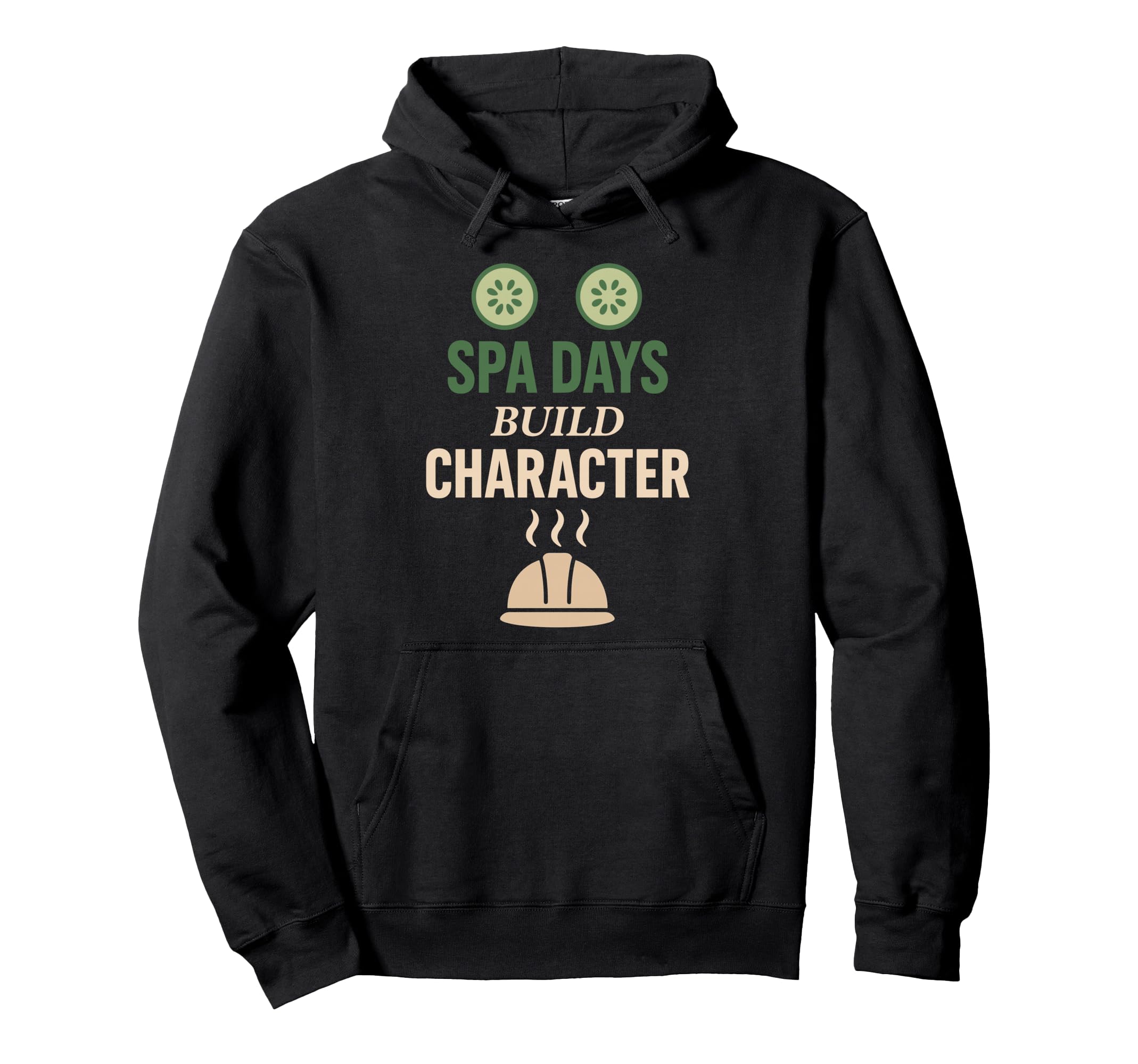 Self Care Dad Spa Day Mens Wellness Hoodie - Fun Novelty Design for Adults - T-Shirt, Sweatshirt, Hoodie