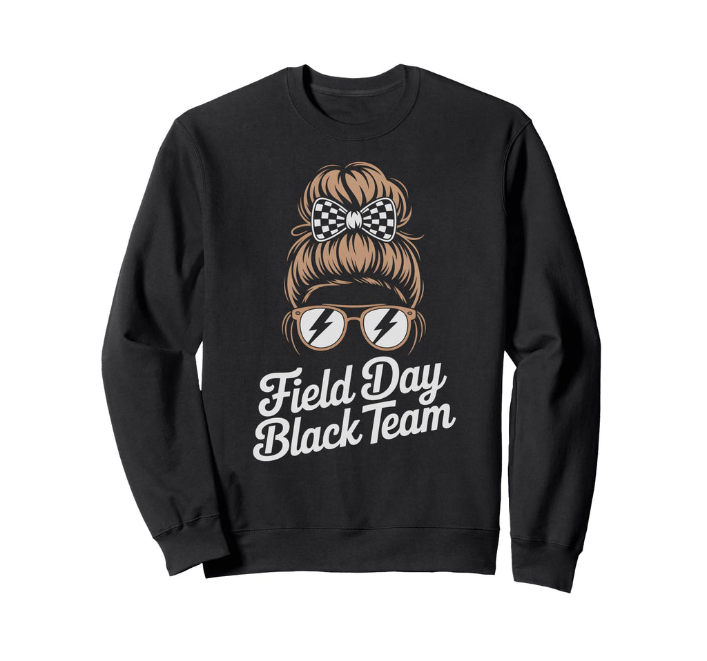 Field Day Black Team Tournament Sweatshirt - Streetwear Style Unisex - T-Shirt, Sweatshirt, Hoodie