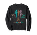 Yoga Poses Chakras Meditation Sweatshirt - Custom Art Print Men Women - T-Shirt, Sweatshirt, Hoodie