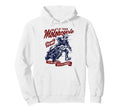 Flat Track Motorcycle Race Hoodie - Minimalist Print Unisex - T-Shirt, Sweatshirt, Hoodie