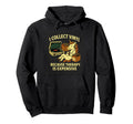 I Collect Vinyl Because Therapy Is Hoodie - Trendy Graphic for Adults - T-Shirt, Sweatshirt, Hoodie