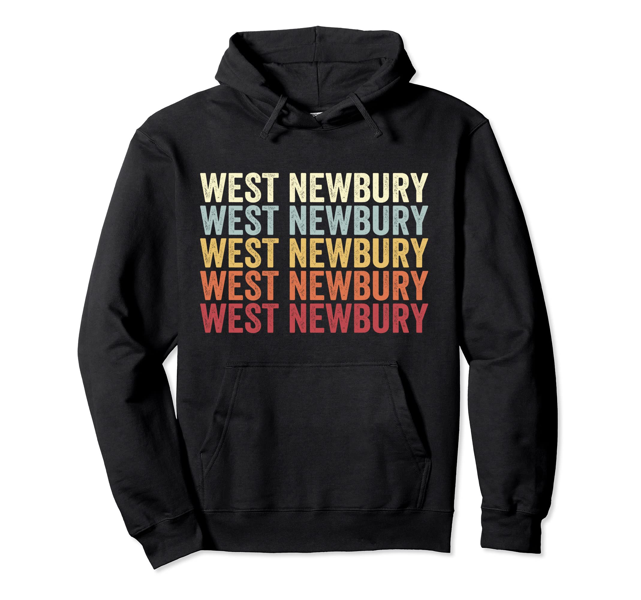 West Newbury Massachusetts West Hoodie - Casual Everyday Wear Unisex - T-Shirt, Sweatshirt, Hoodie