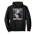 Funny Goose Lips Sink Ships 50S Hoodie - Unique Graphic for Adults - T-Shirt, Sweatshirt, Hoodie