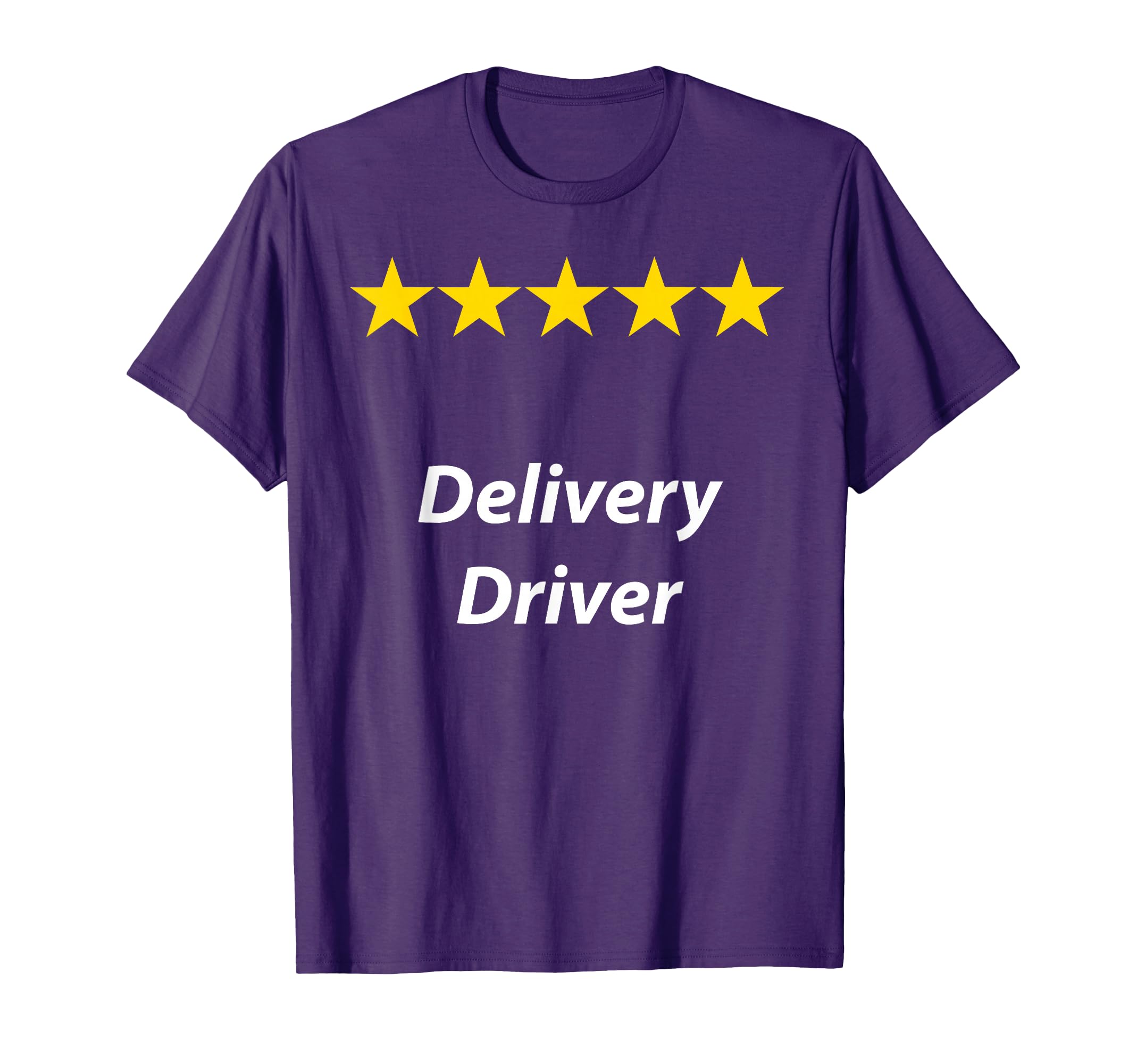 Delivery Driver Five Star Food Dash T-Shirt - Novelty Apparel for Adults - T-Shirt, Sweatshirt, Hoodie
