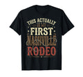 Funny My First Rodeo Nashville Cowboy T-Shirt - Aesthetic Graphic Unisex - T-Shirt, Sweatshirt, Hoodie