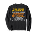 Looks Like Im Listening But Thinking Sweatshirt - Aesthetic Graphic Unisex - T-Shirt, Sweatshirt, Hoodie