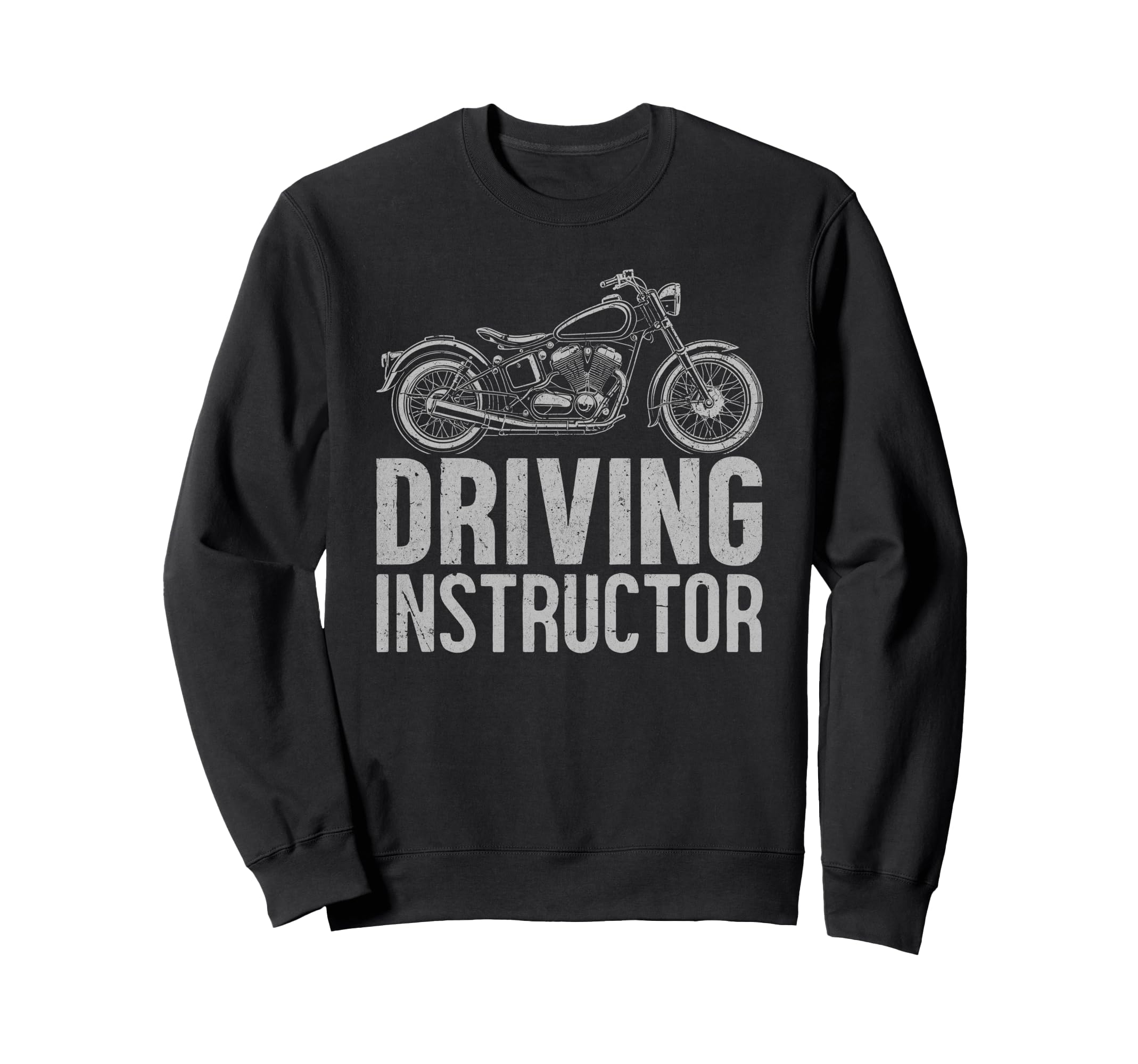 Motorcycle Driving Instructor Sweatshirt - Custom Art Print Men Women - T-Shirt, Sweatshirt, Hoodie