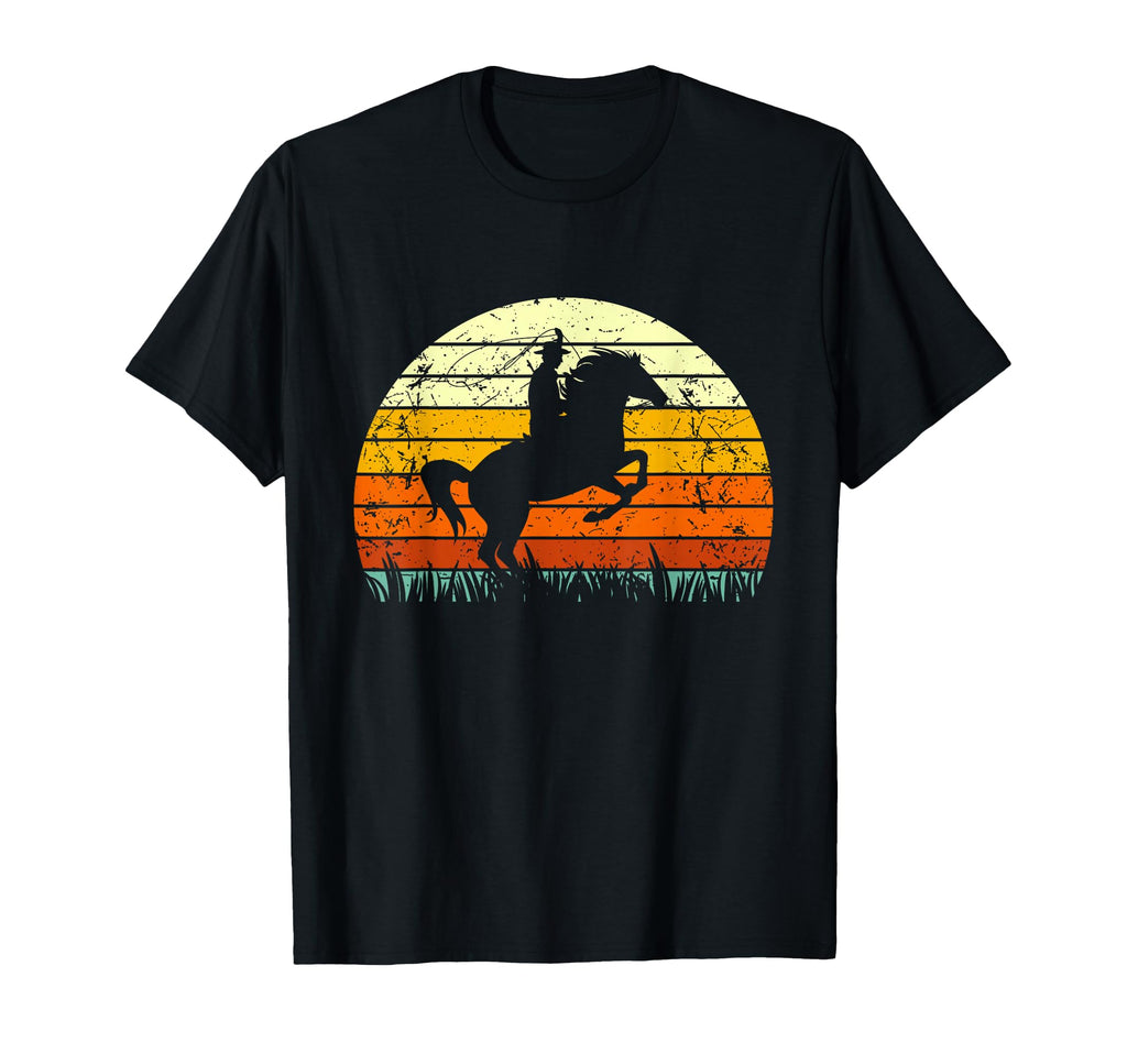 Rodeo Cowboy Horse Riding Western T-Shirt - Aesthetic Graphic for Adults - T-Shirt, Sweatshirt, Hoodie