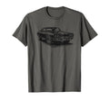 American Muscle Car 60S 70S Car Lover T-Shirt - Unique Graphic Unisex - T-Shirt, Sweatshirt, Hoodie