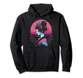 Vaporwave Geisha 80S Synthwave 32 Hoodie - Casual Everyday Wear Unisex - T-Shirt, Sweatshirt, Hoodie