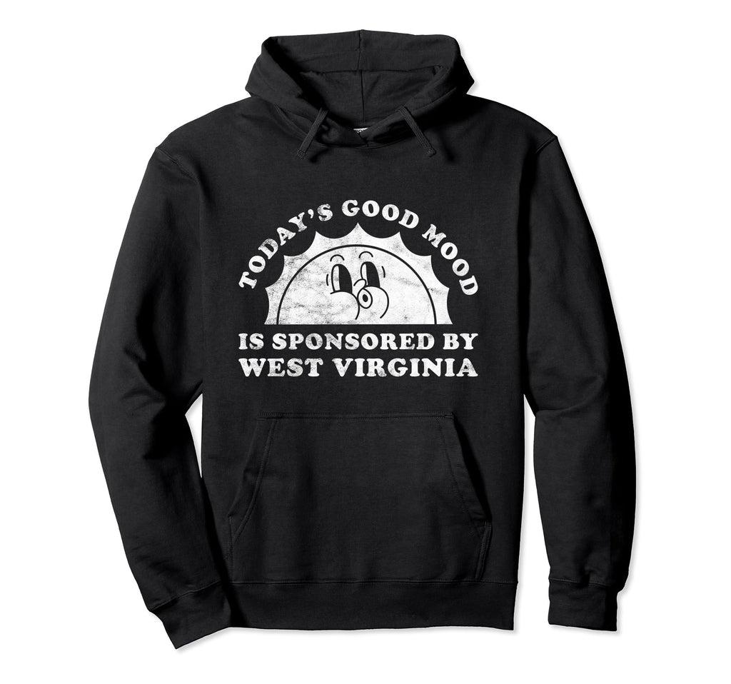 Funny West Virginia Or Wv Hoodie - Custom Art Print for Adults - T-Shirt, Sweatshirt, Hoodie