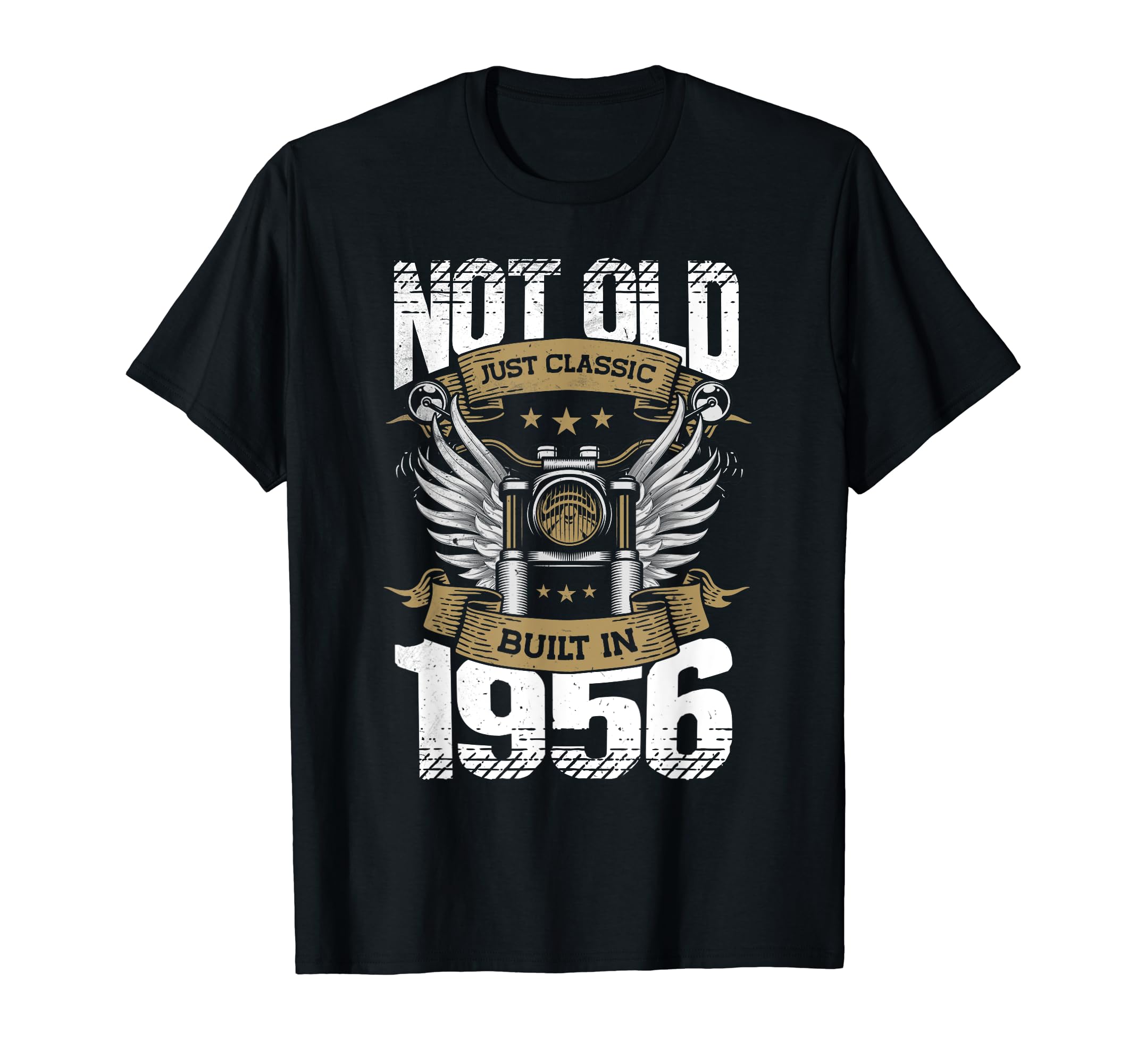 Motorcycle Biker Birthday Built T-Shirt - Casual Everyday Wear Men Women - T-Shirt, Sweatshirt, Hoodie
