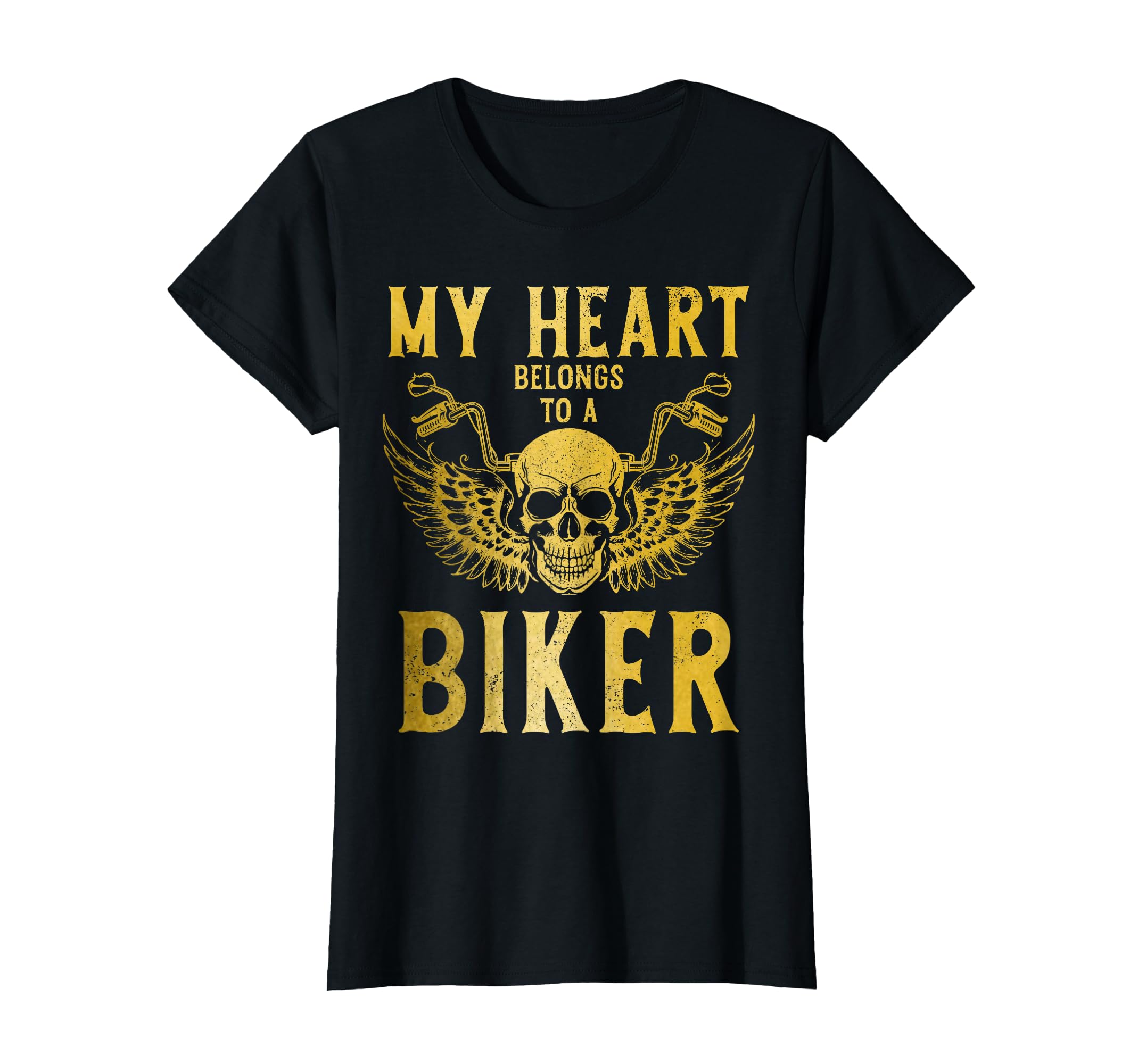 Biker My Heart Belongs To Biker T-Shirt - Streetwear Style for Adults - T-Shirt, Sweatshirt, Hoodie