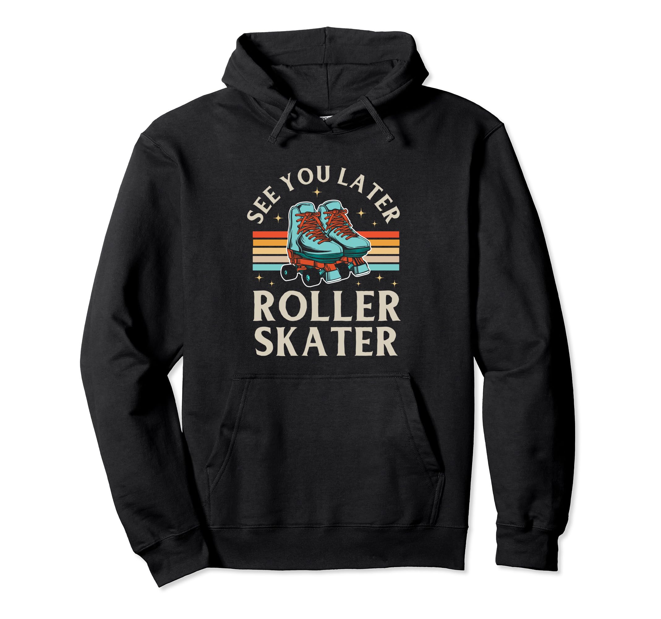 Inline Skate Rollerskating Roller Hoodie - Trendy Graphic Men Women - T-Shirt, Sweatshirt, Hoodie