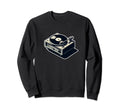 Vinyl Record Player Sweatshirt - Casual Everyday Wear Men Women - T-Shirt, Sweatshirt, Hoodie