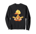 Meditation Duck Yoga Pose Relaxing Sweatshirt - Fun Novelty Design Unisex - T-Shirt, Sweatshirt, Hoodie