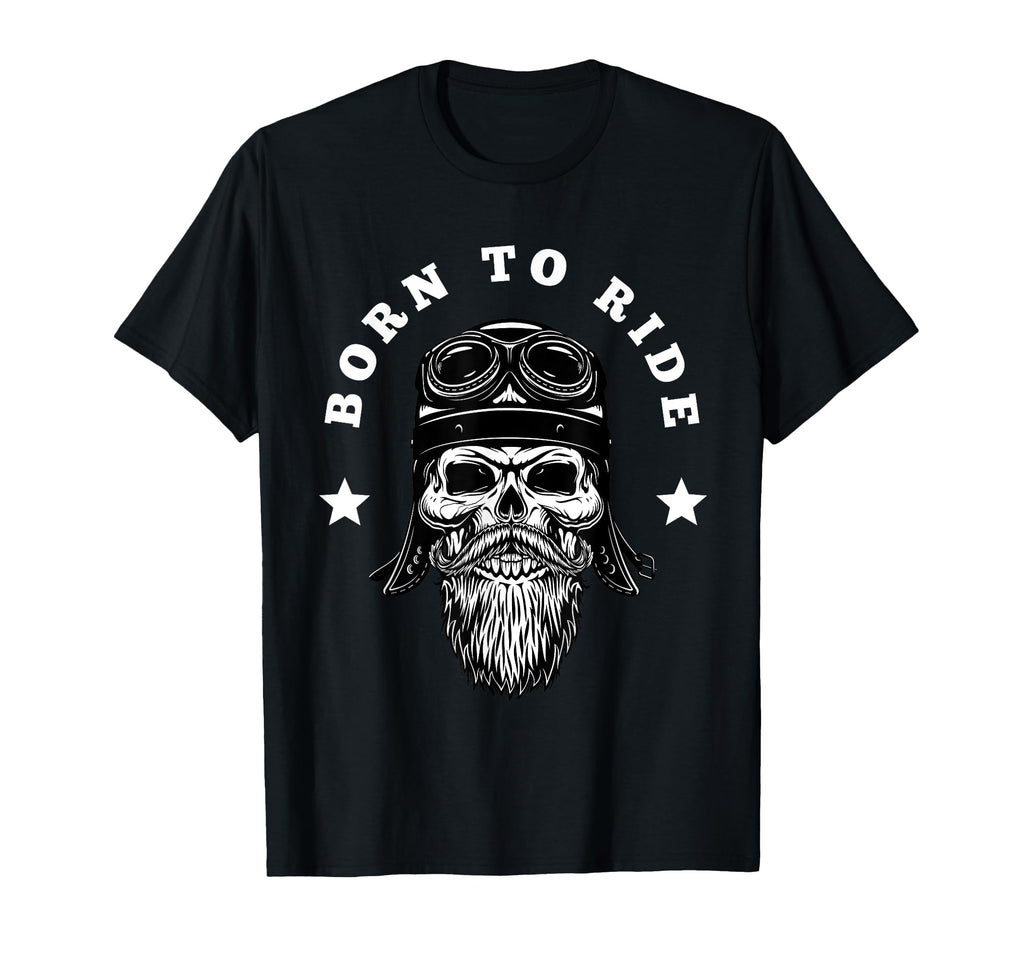 Us Flag American Motorcycle Biker T-Shirt - Casual Everyday Wear for Adults - T-Shirt, Sweatshirt, Hoodie