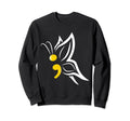 Butterfly Mental Health Awareness Sweatshirt - Novelty Apparel for Adults - T-Shirt, Sweatshirt, Hoodie