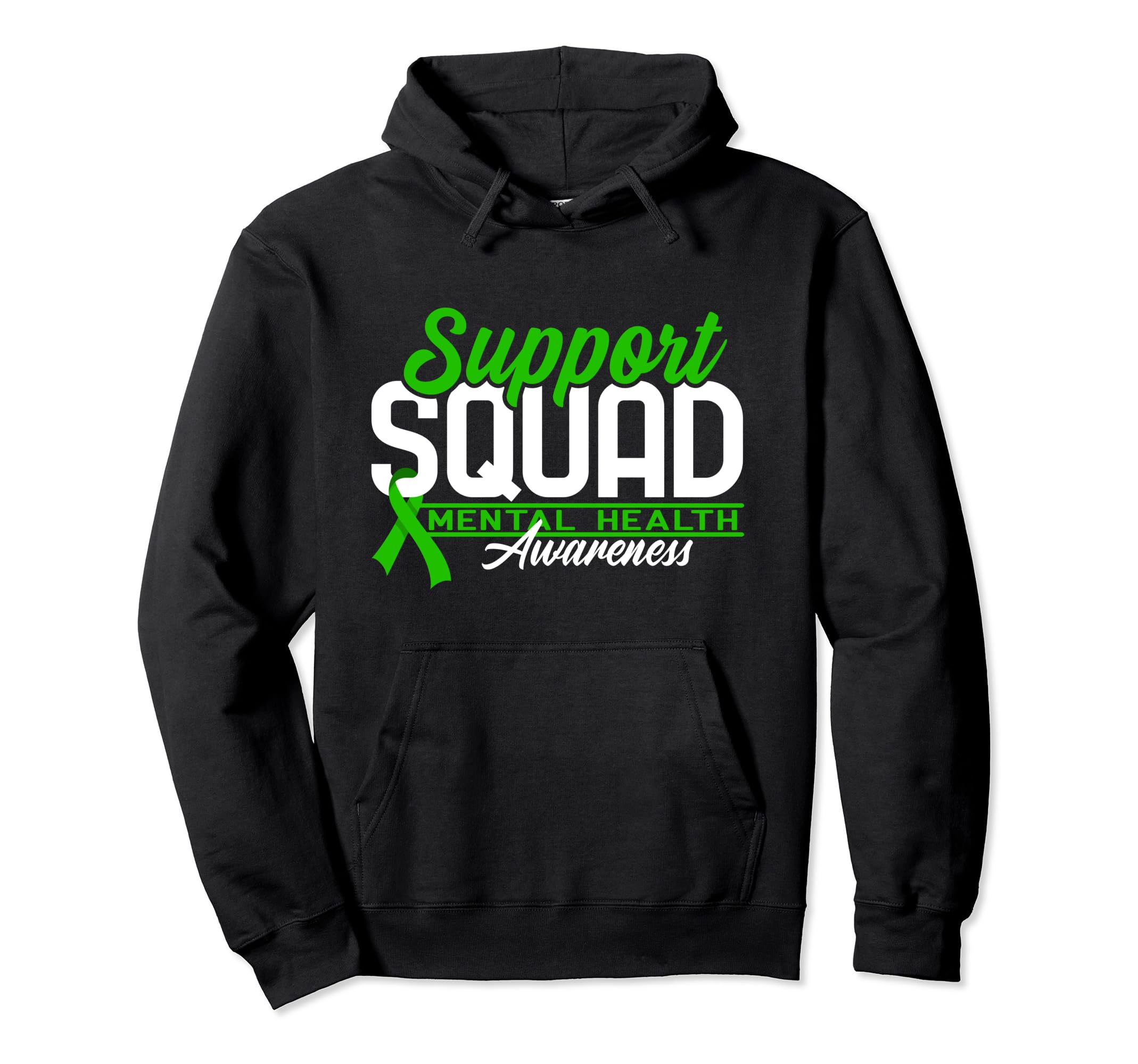 Support Awareness Squad I Depression Hoodie - Minimalist Print Unisex - T-Shirt, Sweatshirt, Hoodie