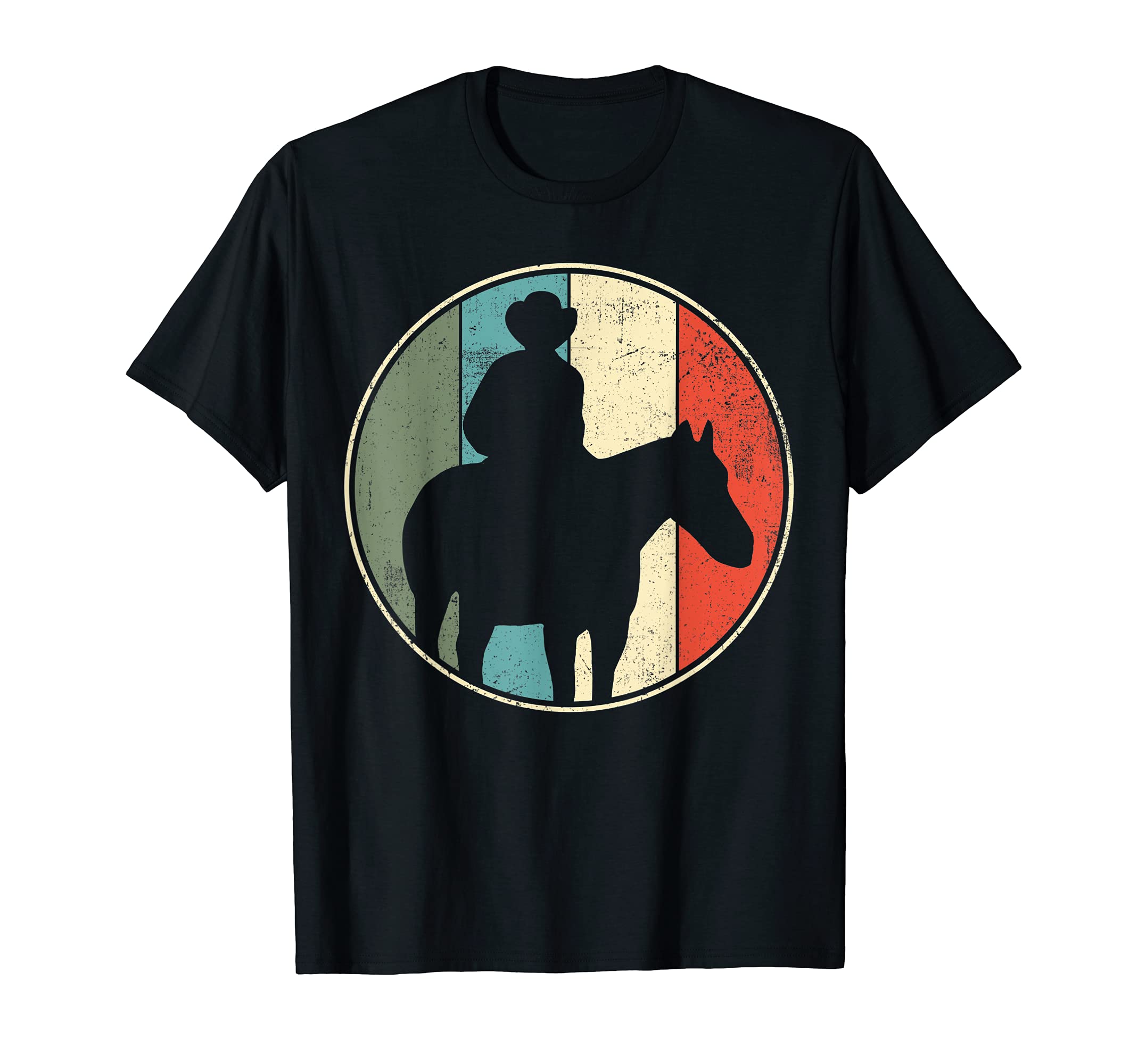 Cowboy Horse Riding T-Shirt - Unique Graphic Men Women - T-Shirt, Sweatshirt, Hoodie