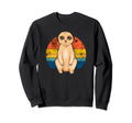 Funny Meerkat Sunset Sweatshirt - Graphic Print Unisex - T-Shirt, Sweatshirt, Hoodie