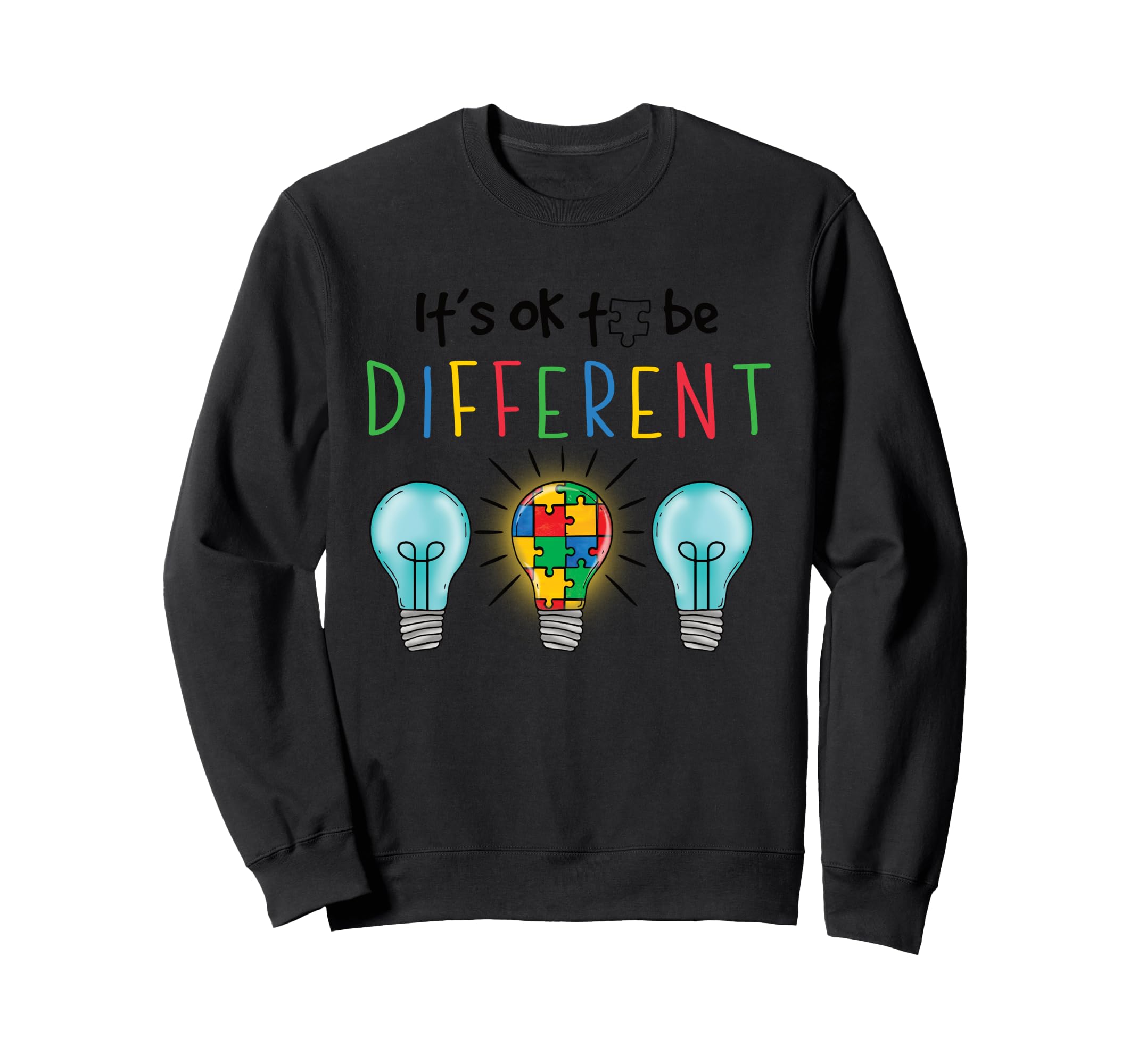 Neurodiversity Brain Autism Sweatshirt - Novelty Apparel Men Women - T-Shirt, Sweatshirt, Hoodie