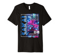 Sakai City 80S Synthwave Bonsai Japan T-Shirt - Trendy Graphic for Adults - T-Shirt, Sweatshirt, Hoodie