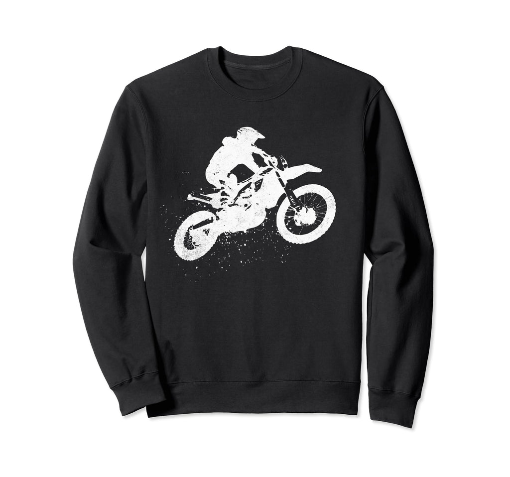 Dirt Bike Riding Motocross Racing Sweatshirt - Aesthetic Graphic Unisex - T-Shirt, Sweatshirt, Hoodie