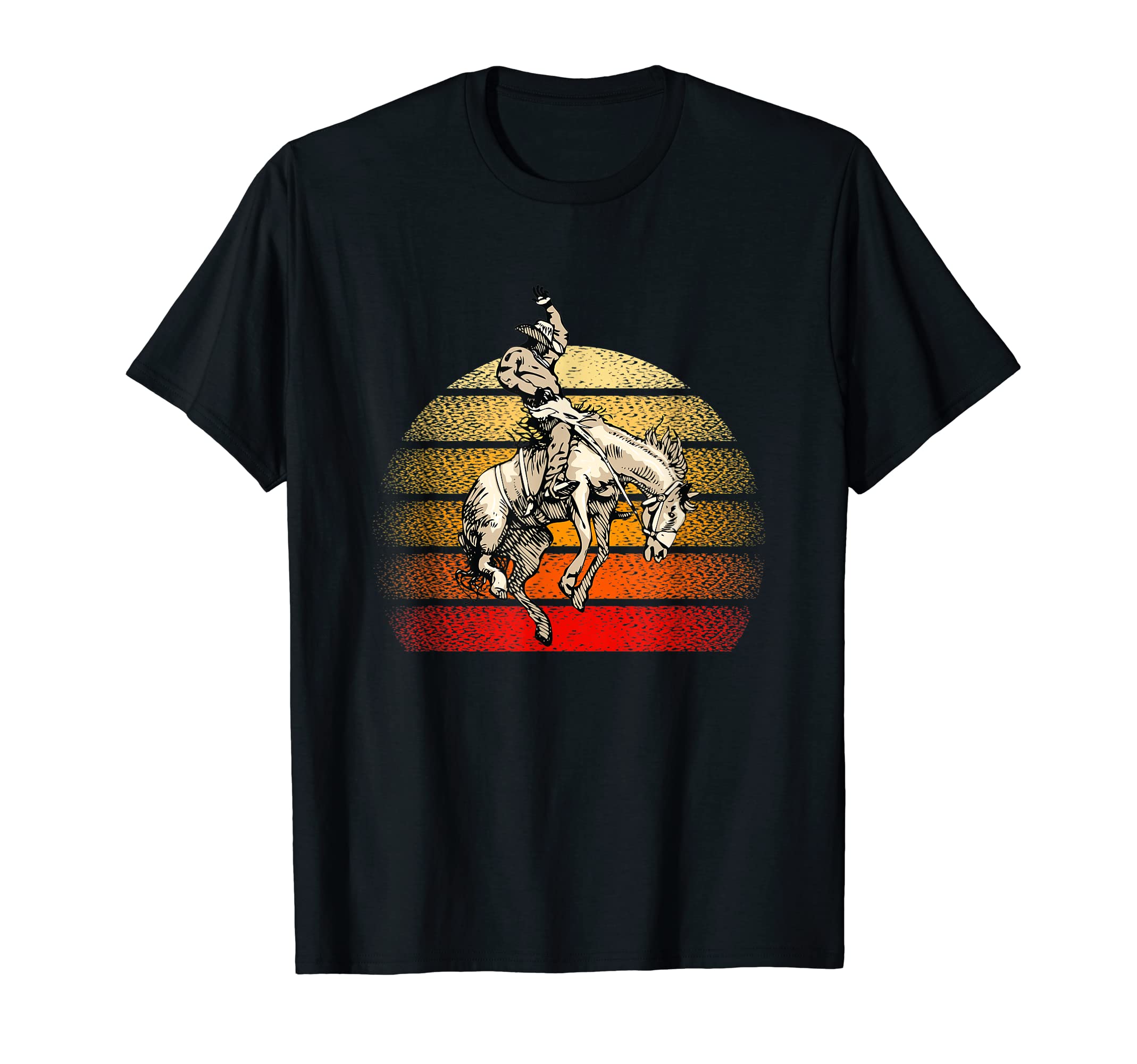 Cowboy Wild West Western Rodeo Lover T-Shirt - Casual Everyday Wear Unisex - T-Shirt, Sweatshirt, Hoodie