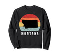 Montana State Sunset Sweatshirt - Streetwear Style Men Women - T-Shirt, Sweatshirt, Hoodie