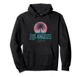 70S Los Angeles California Surfing Panda Hoodie - Fun Novelty Design Unisex - T-Shirt, Sweatshirt, Hoodie