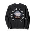 Happy Mind Happy Life Mental Health Sweatshirt - Graphic Print Men Women - T-Shirt, Sweatshirt, Hoodie