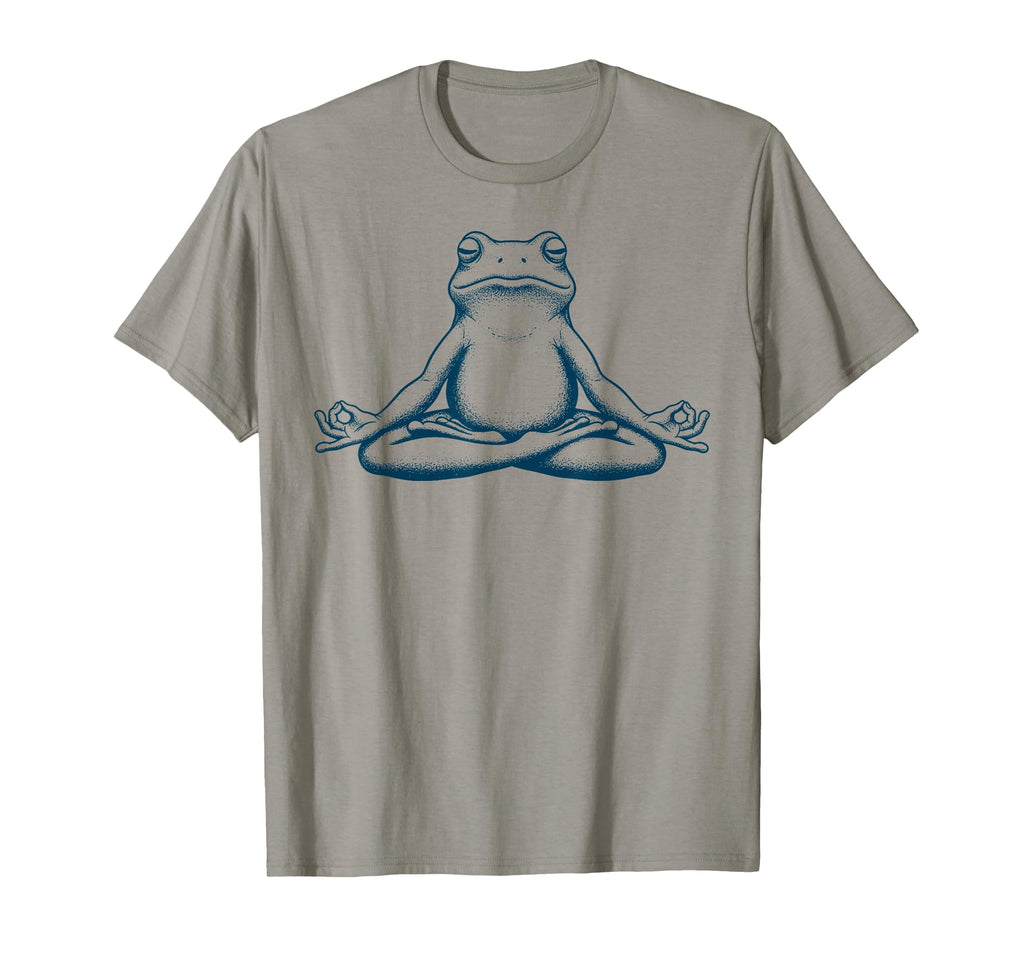 Funny Frog Yoga Meditation Meme Yoga T-Shirt - Aesthetic Graphic Unisex - T-Shirt, Sweatshirt, Hoodie