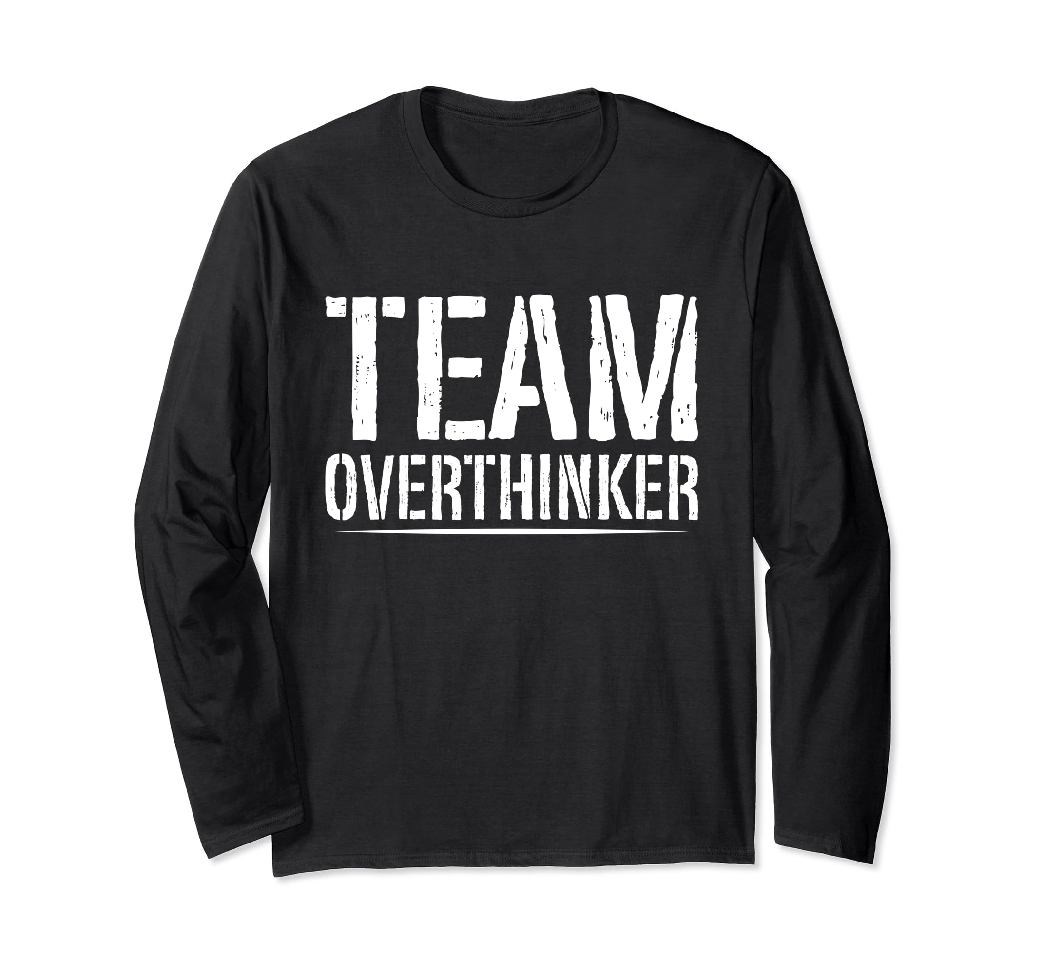 Team Overthinker Introvert T-Shirt - Custom Art Print for Adults - T-Shirt, Sweatshirt, Hoodie