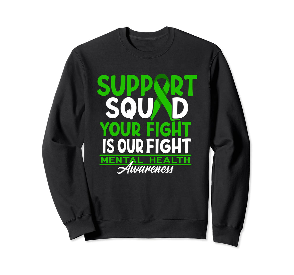 Support Awareness Squad I Sweatshirt - Aesthetic Graphic for Adults - T-Shirt, Sweatshirt, Hoodie
