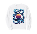 80S Synthwave Sweatshirt - Fun Novelty Design Men Women - T-Shirt, Sweatshirt, Hoodie