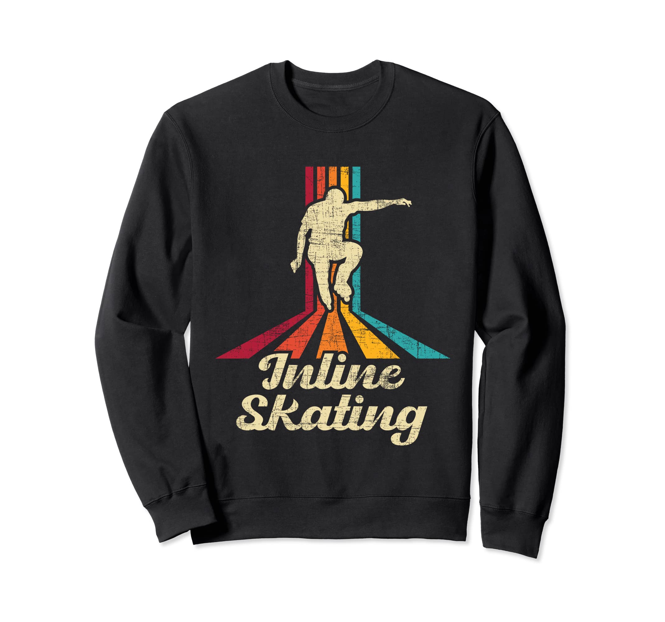 Inline Skating Rollerblades Roller Sweatshirt - Trendy Graphic for Adults - T-Shirt, Sweatshirt, Hoodie