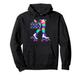 Rollerskates Funny 80S Roller Disco Hoodie - Minimalist Print Men Women - T-Shirt, Sweatshirt, Hoodie