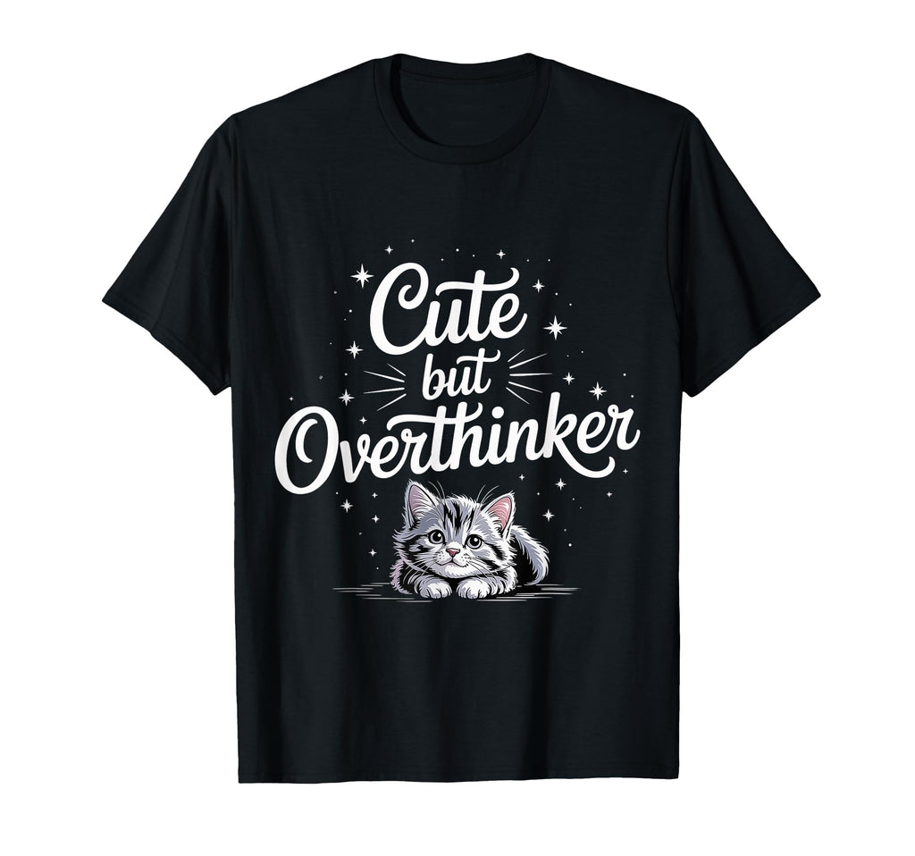 Overthinking Mind Self Awareness T-Shirt - Aesthetic Graphic for Adults - T-Shirt, Sweatshirt, Hoodie