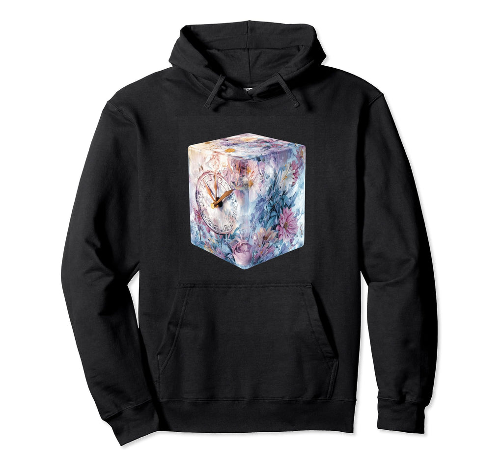Floral Artwork Nostalgic Hoodie - Casual Everyday Wear Unisex - T-Shirt, Sweatshirt, Hoodie