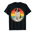 Sunset St Bernard Dog T-Shirt - Unique Graphic for Adults - T-Shirt, Sweatshirt, Hoodie