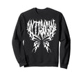 Anti Social Butterfly Y2K Introvert Sweatshirt - Trendy Graphic for Adults - T-Shirt, Sweatshirt, Hoodie