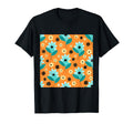 Abstract Floral Pattern Flowers T-Shirt - Aesthetic Graphic for Adults - T-Shirt, Sweatshirt, Hoodie