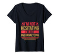 Overthinking Overthinker Funny Sarcasm T-Shirt - Trendy Graphic Men Women - T-Shirt, Sweatshirt, Hoodie
