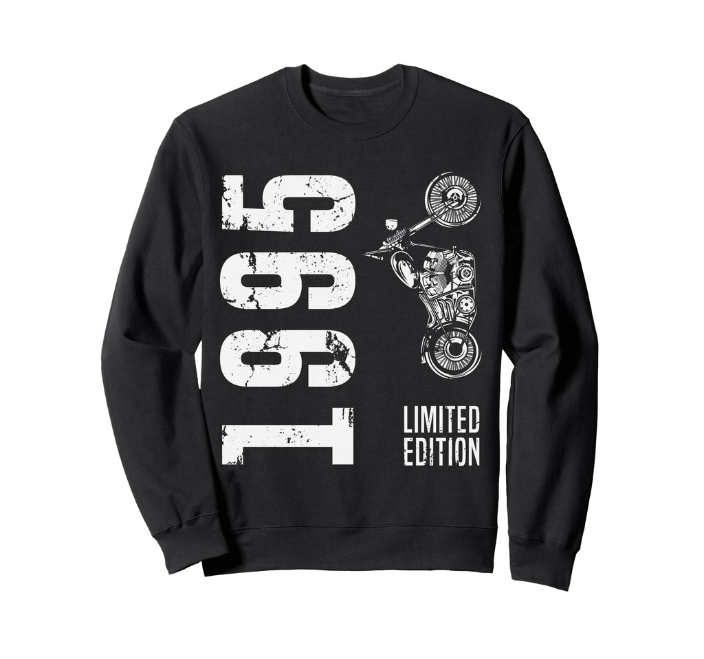 Born 1995 Motorcycle 31Th Birthday Sweatshirt - Unique Graphic for Adults - T-Shirt, Sweatshirt, Hoodie