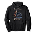 Born To Roam Live Is Journey Motorcycle Hoodie - Graphic Print for Adults - T-Shirt, Sweatshirt, Hoodie