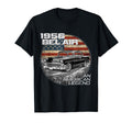 1956 56 Bel Air American Legend Flag T-Shirt - Unique Graphic Men Women - T-Shirt, Sweatshirt, Hoodie